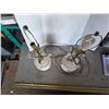 Image 4 : 2 vintage lamps with no shades-works- tested