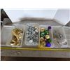 Image 1 : Containers full of christmas ornaments