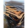 Image 2 : Bag full of wooden coat hangers