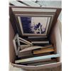 Image 1 : Box of various pictures and frames
