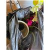 Image 6 : Lot of fake plant décor items