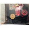 Image 5 : Vintage 1923 Signiture series diecast metal maxim c-2 - with gold plated coin