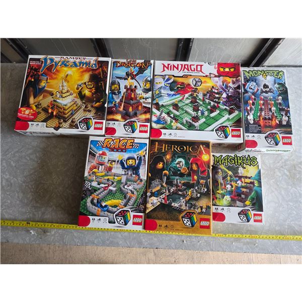 Lego puzzle games- complete- ninjago, race 3000