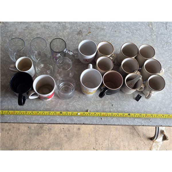 Collectable mugs and glasses
