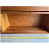 Image 3 : Vintage bakers display cabinet- 34" by 11" by 18"H