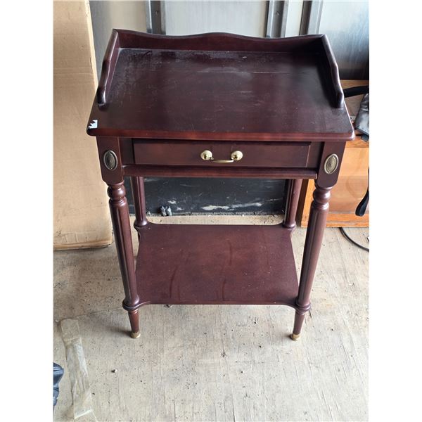 Accent table- 23" by 16" by 33"H