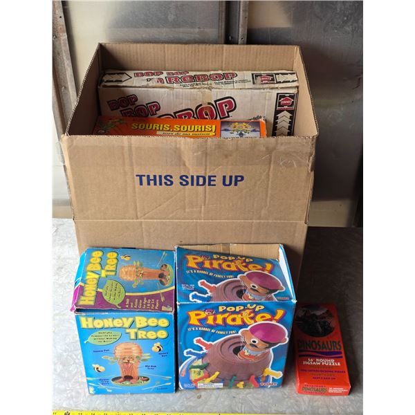 Lot of vintage childrens games