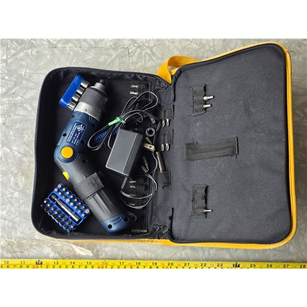 Mastercraft cordless piviting screw driver