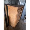Image 3 : Wooden storage cabinet- 43" by 20"by 55"H