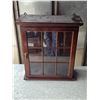 Image 1 : Small display cabinet- 19" by 8" by 23"H