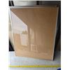 Image 1 : 2 blank picture frames with glass- 26.5" by 32.5"