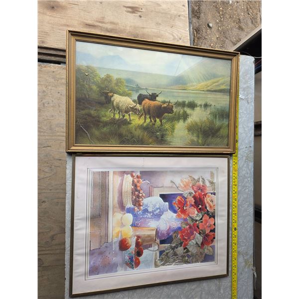 2 pictures- 20" by 16"