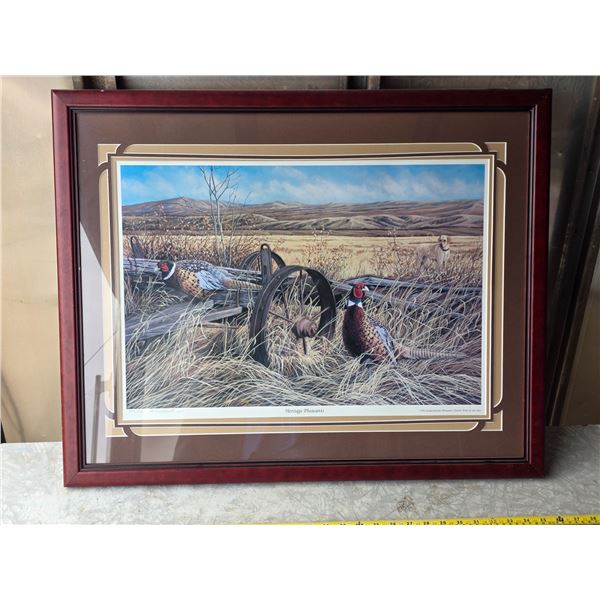 Herritage pheasents- 324/700 print picture