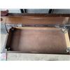 Image 5 : Small wood storage bench and shoes- 30" by 14" by 19"H