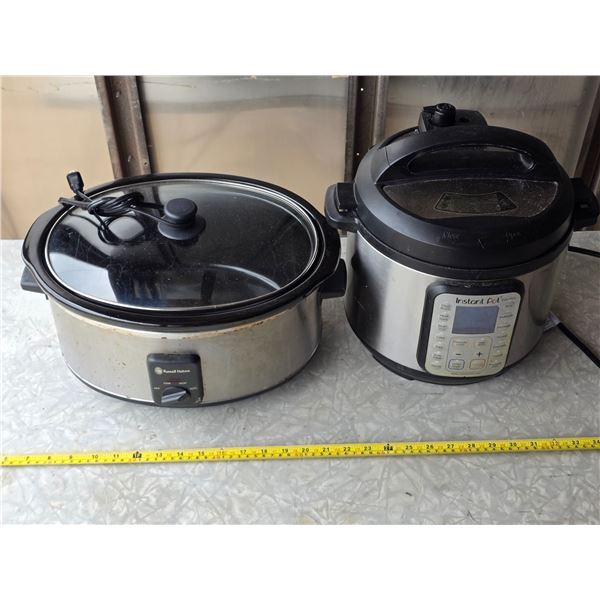 Crock pot and insta pot- untested