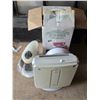 Image 1 : Lot of misc items- heater, fan