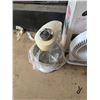 Image 6 : Lot of misc items- heater, fan
