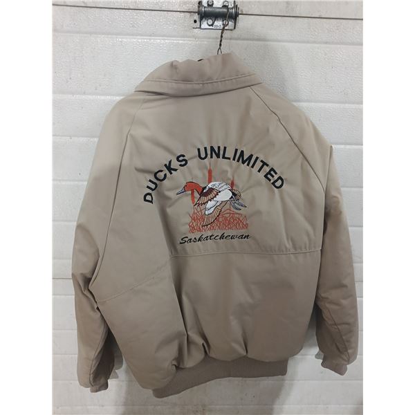 Ducks Unlimited Sask Jacket Large Impression in Thread (NOS Unused)