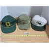 Image 1 : (1) NOS Sask Wildlife Federation Cap Unused, Bow Hunter Cap, and Firearm Ed Cap Unused