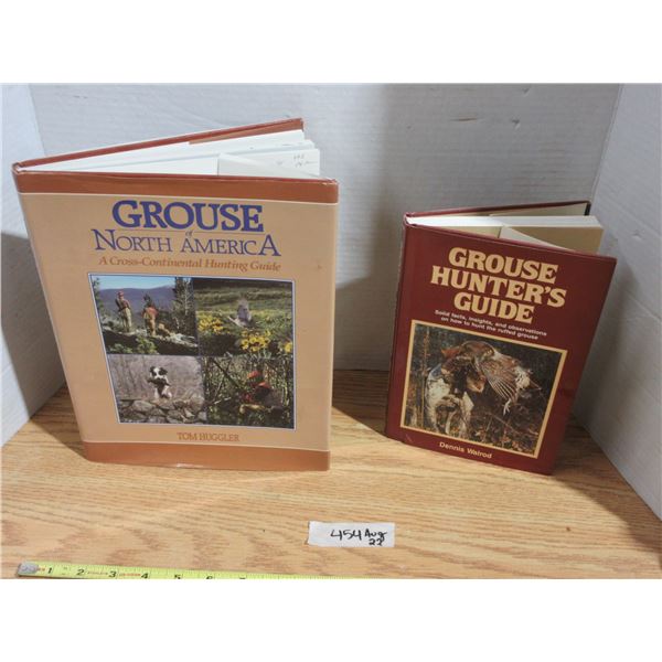 (2) Grouse Hunters Guide Books
