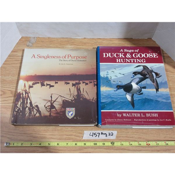 (2) Duck and Goose Hunting Books 240 Pages