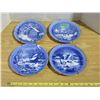 Image 1 : (4) Scenery Plates