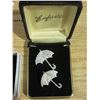 Image 2 : Pearl Earring and Pins, and Filigree Bold Bracelet Umbrella, and Misc