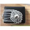 Image 4 : Pearl Earring and Pins, and Filigree Bold Bracelet Umbrella, and Misc