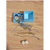 Image 5 : Pearl Earring and Pins, and Filigree Bold Bracelet Umbrella, and Misc