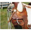 Image 4 : Saddlesmith Roping Saddle With Cinches and Stand