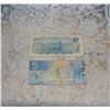 Image 2 : Pair Circulated $5.00 Bills