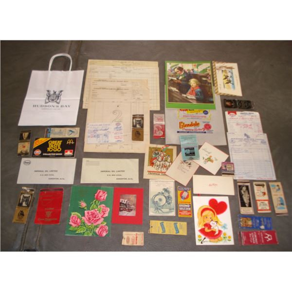 Assorted Paper Collectibles