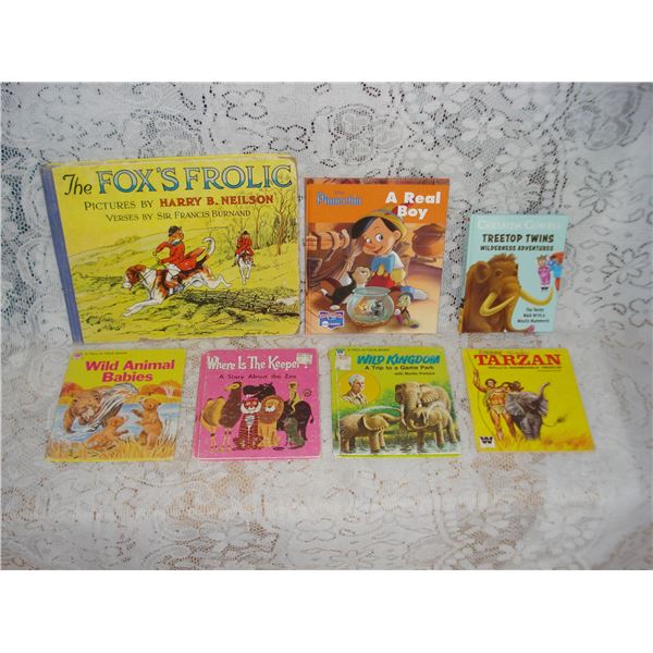 Vintage Childrens Books Tell-A-Tale Etc