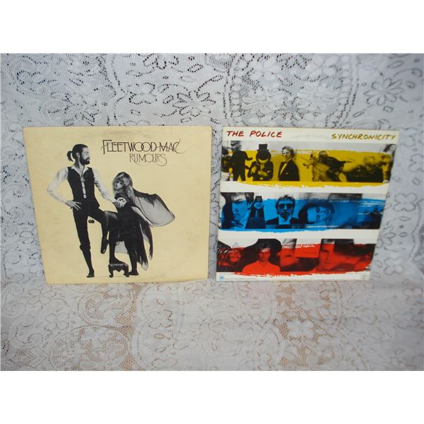 Fleetwood Mac And The Police  Records Appear In Excellent Condition