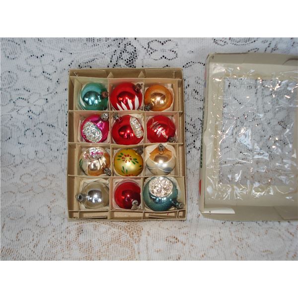 Vintage Christmas Tree Decorations