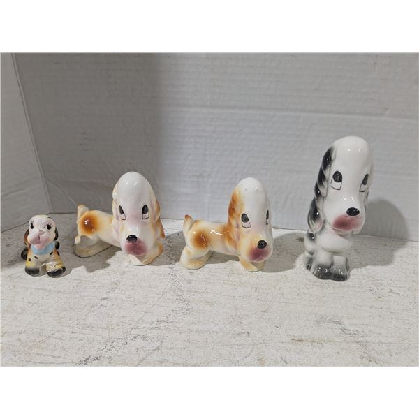 Porcelain/Ceramic Ornaments, dogs, animation style