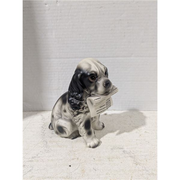 Porcelain/Ceramic statuette spaniel