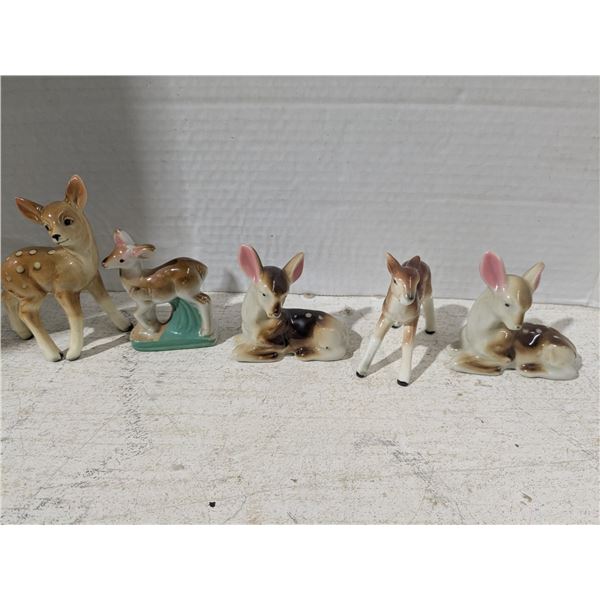 Porcelain/Ceramic Ornaments, deer
