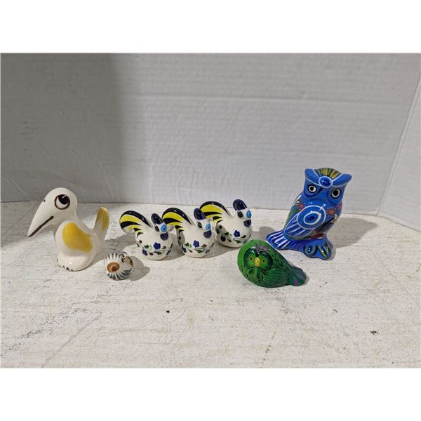 Porcelain/Ceramic Ornaments, birds