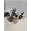 Image 2 : Miniature bird ornaments, mixed media
