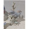 Image 2 : Porcelain/Ceramic Ornaments, birds, pastel colors, bright glaze