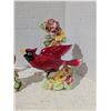 Image 2 : Porcelain/Ceramic Ornaments, birds, cardinals and jays