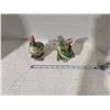 Image 3 : Porcelain/Ceramic Ornaments, birds, identical cockatoos