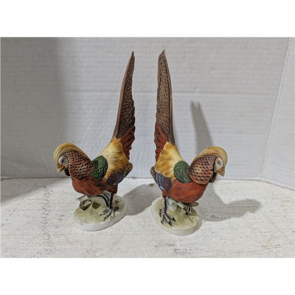 Porcelain/Ceramic Ornament, golden pheasant