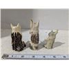 Image 6 : Wood Carvings, squirrells, "C.B. Hall"