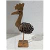 Image 4 : 3x 7-10" tall bird carvings