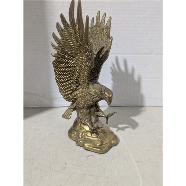 Brass Eagle Statue