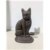 Image 1 : Cast iron cat décor
