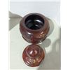 Image 3 : Lathe turned wood cup and dish