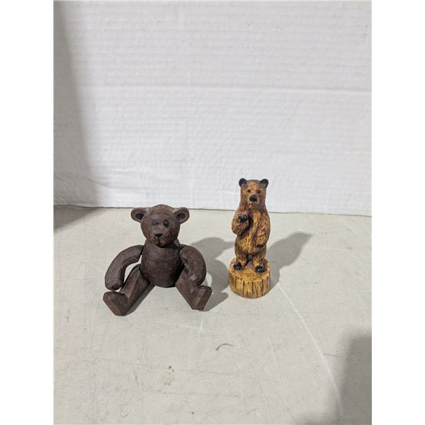 Wood Carvings, bears